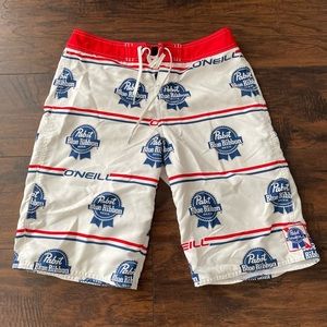 Pabst Blue Ribbon Board Shorts